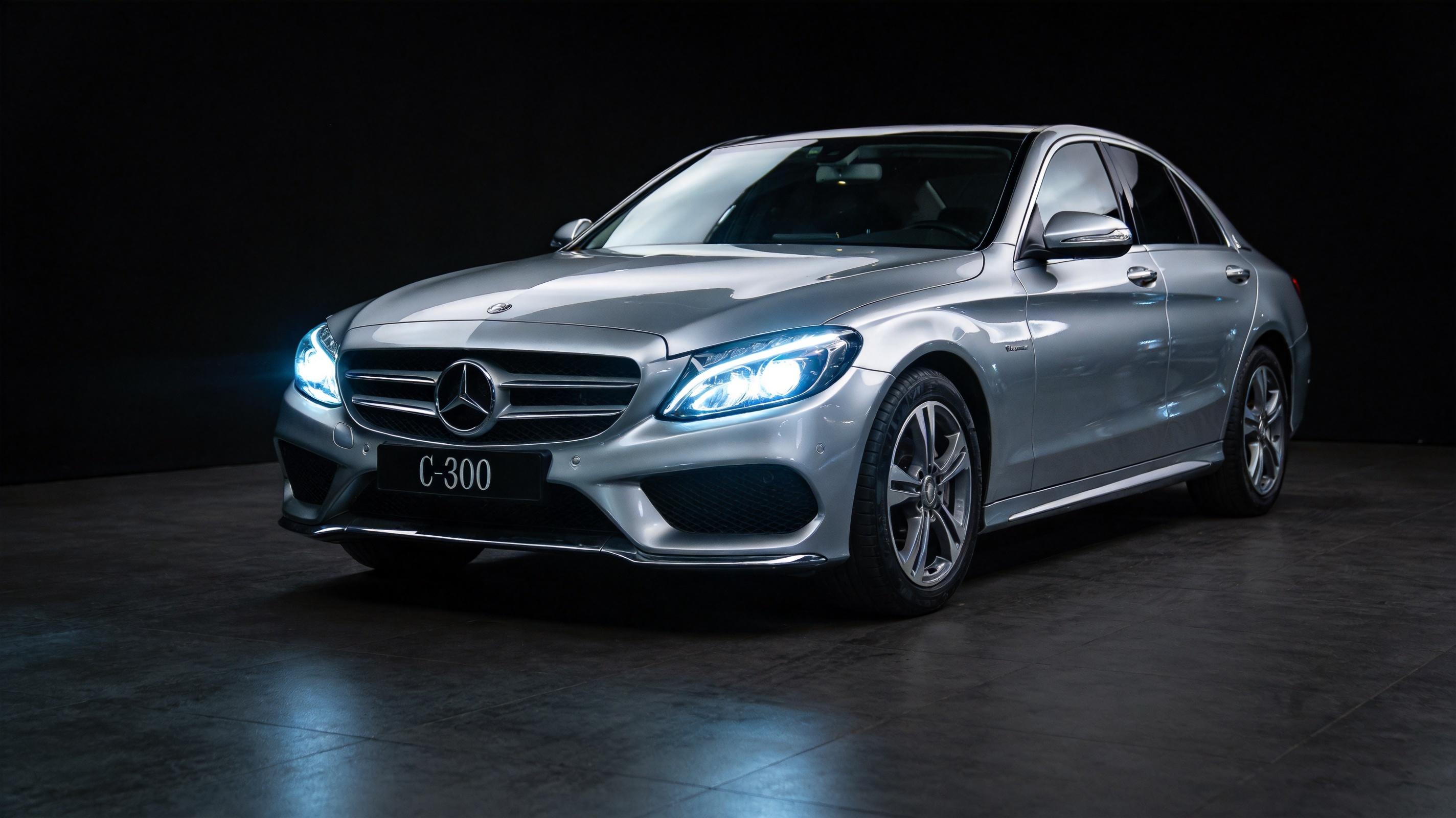 Mercedes-Benz C300 鑽石車體鍍膜